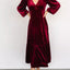 Velvet Tiered Long Sleeve Midi Dress - Knack'd Up