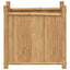 vidaXL Planter Raised Garden Bed Flower Pot Plant Stand Outdoor Balcony Bamboo - Knack'd Up