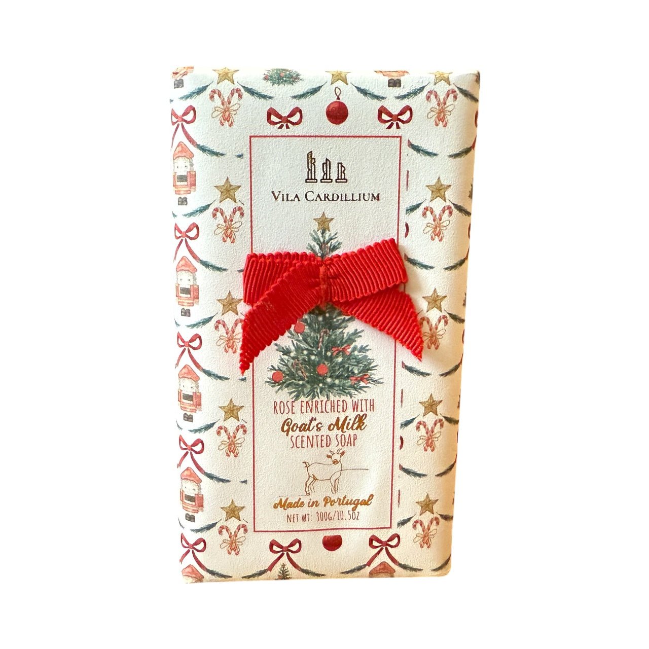 Vila Cardilium Rose Goat’s Milk Scented Soap – Luxury Handcrafted Soap Bar Made in Portugal | Moisturizing & Holiday Gift Ready - Knack'd Up