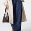 Wide Leg Corduroy Drawstring Pants - Knack'd Up