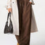 Wide Leg Corduroy Drawstring Pants - Knack'd Up