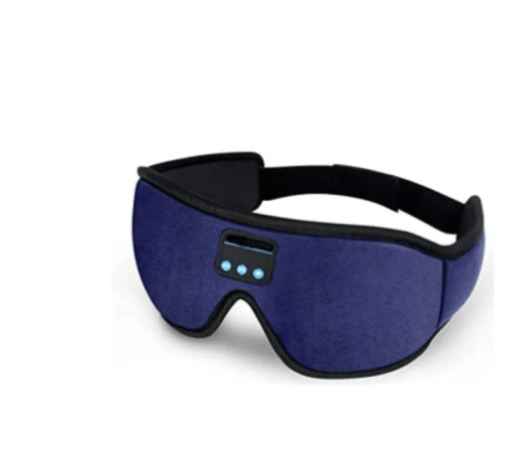 Wireless Bluetooth Sleep Eye Mask – Music Headphones & 100% Blackout Design for Travel, Sleep & Meditation - Knack'd Up