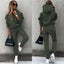 Women’s 2 - Piece Tracksuit Set – Solid Color Hoodie & Slim Fit Jogger Pants, Casual Lounge Outfit for Fall & Winter - Knack'd Up