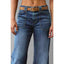 Women’s High - Waisted Wide Leg Jeans – Loose Fit Straight Denim Pants (No Belt) - Knack'd Up